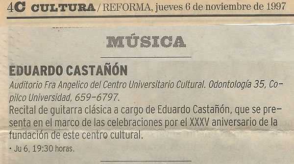 Invitacion al Centro Universitario Cultural